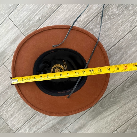 Bruno Capelo|Austrlian wool Brown wide brim hat,Boho style•••Modern headwear - Picture 13 of 13